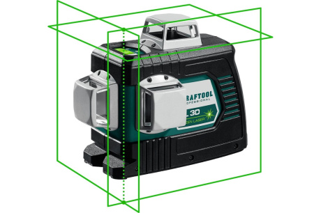 Купить KRAFTOOL LL 3D зеленый лазерный нивелир 34641 фото №1