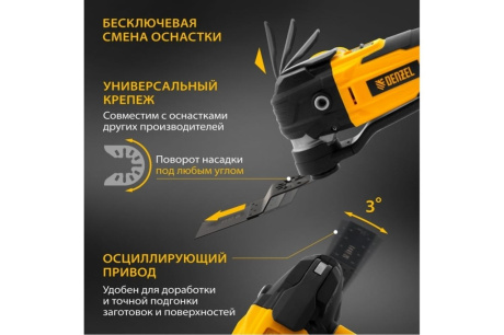 Купить Многофункциональный аккумуляторный инструмент MLT-IB-18-02 28401  DENZEL 28401 фото №46